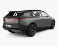 Audi Urbansphere з детальним інтер'єром 2023 3D модель back view