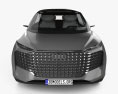Audi Urbansphere с детальным интерьером 2023 3D модель front view