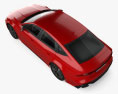 Audi RS7 2020 Modèle 3d vue du dessus