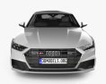 Audi S7 2020 3d model front view