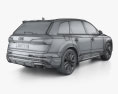 Audi Q7 S line 2024 3D модель