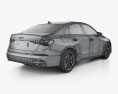 Audi A3 sedan 2024 3D модель