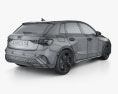 Audi A3 sportback S line 2024 3d model