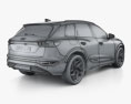 Audi Q6 e-tron Quattro S Line 2024 3Dモデル