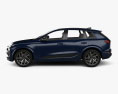 Audi Q6 e-tron Quattro S Line 2024 3Dモデル side view