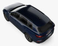 Audi Q6 e-tron Quattro S Line 2024 3Dモデル top view