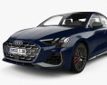 Audi S3 轿车 2024 3D模型