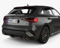Audi S3 sportback 2024 3D模型