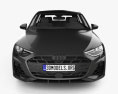 Audi S3 sportback 2024 3D模型 正面图