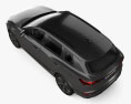 Audi SQ6 e-tron 2024 3D-Modell Draufsicht