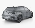 Audi A3 Allstreet 2025 3D 모델 
