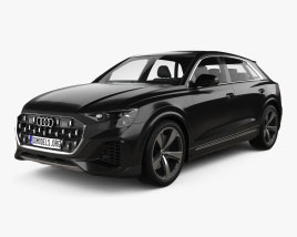 Audi Q8 e 2024 3D-Modell