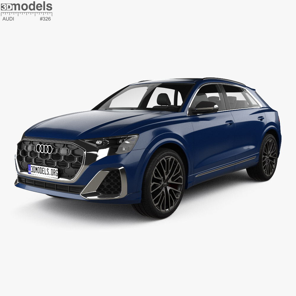 Audi SQ8 2023 3Dモデル