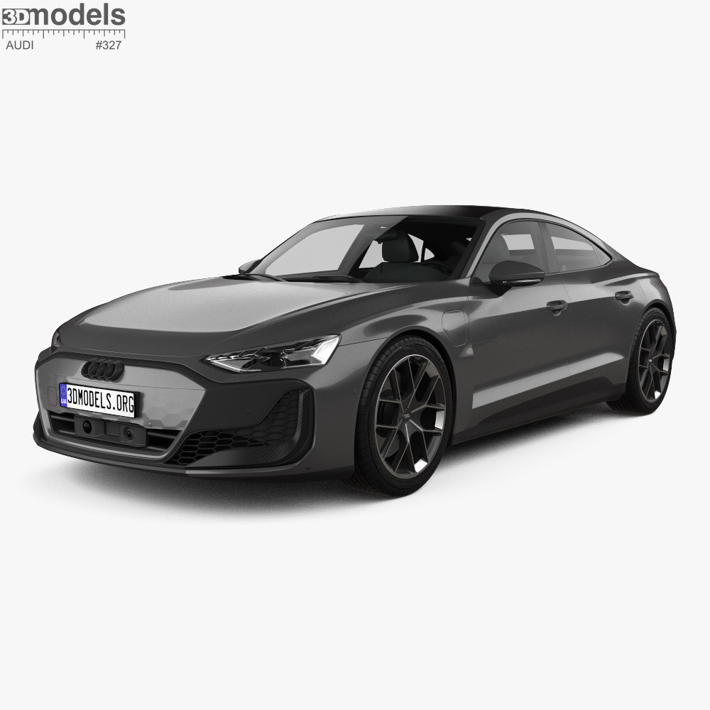 Audi RS e-tron GT 2024 3D модель