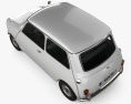 Austin Mini Cooper S 1964 3D 모델  top view