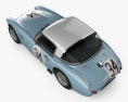Austin-Healey 3000 Rally 1964 3d model top view