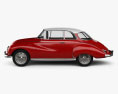 Auto Union 1000 S coupe de Luxe 1959 3d model side view