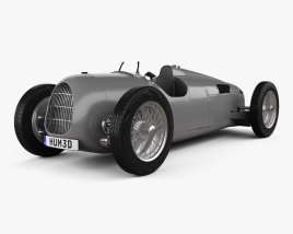 Auto Union Typ C 1936 3D模型