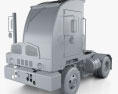 Autocar ACTT Terminal Camion Tracteur 2024 Modèle 3d clay render