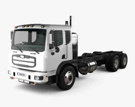 3D model of Autocar ACMD 2306 Chassis Truck 2024