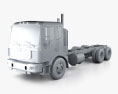 Autocar ACMD 2306 Chassis Truck 2024 3d model clay render