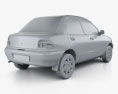 Autozam Revue 1998 3d model