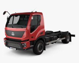 3D model of Avia D75 Chassis Truck 2021