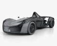 BAC Mono 2020 3D-Modell wire render