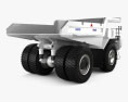 BEML BH205E-AC 덤프 트럭 2017 3D 모델  back view