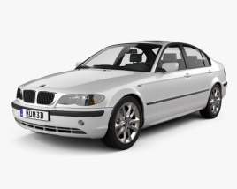 BMW 3 Series sedan (E46) 2006 3D model