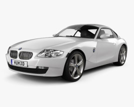 BMW Z4 (E85) coupe 2008 3D模型