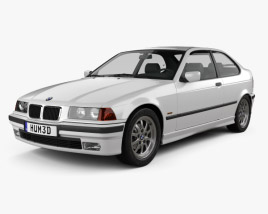 BMW 3 Series (E36) compact 2000 3D model