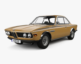 BMW 3.0 CSL 1971 3D model