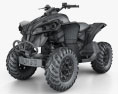 BRP Can-Am Renegade 2014 3D 모델  wire render