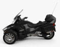 BRP Can-Am Spyder RT 2014 3Dモデル side view