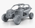 BRP Can-Am Maverick X3 2017 3d model clay render