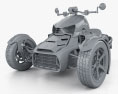 BRP Can-Am Ryker 2021 3d model clay render