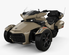3D model of BRP Can-Am Spyder F3 Limited 2020