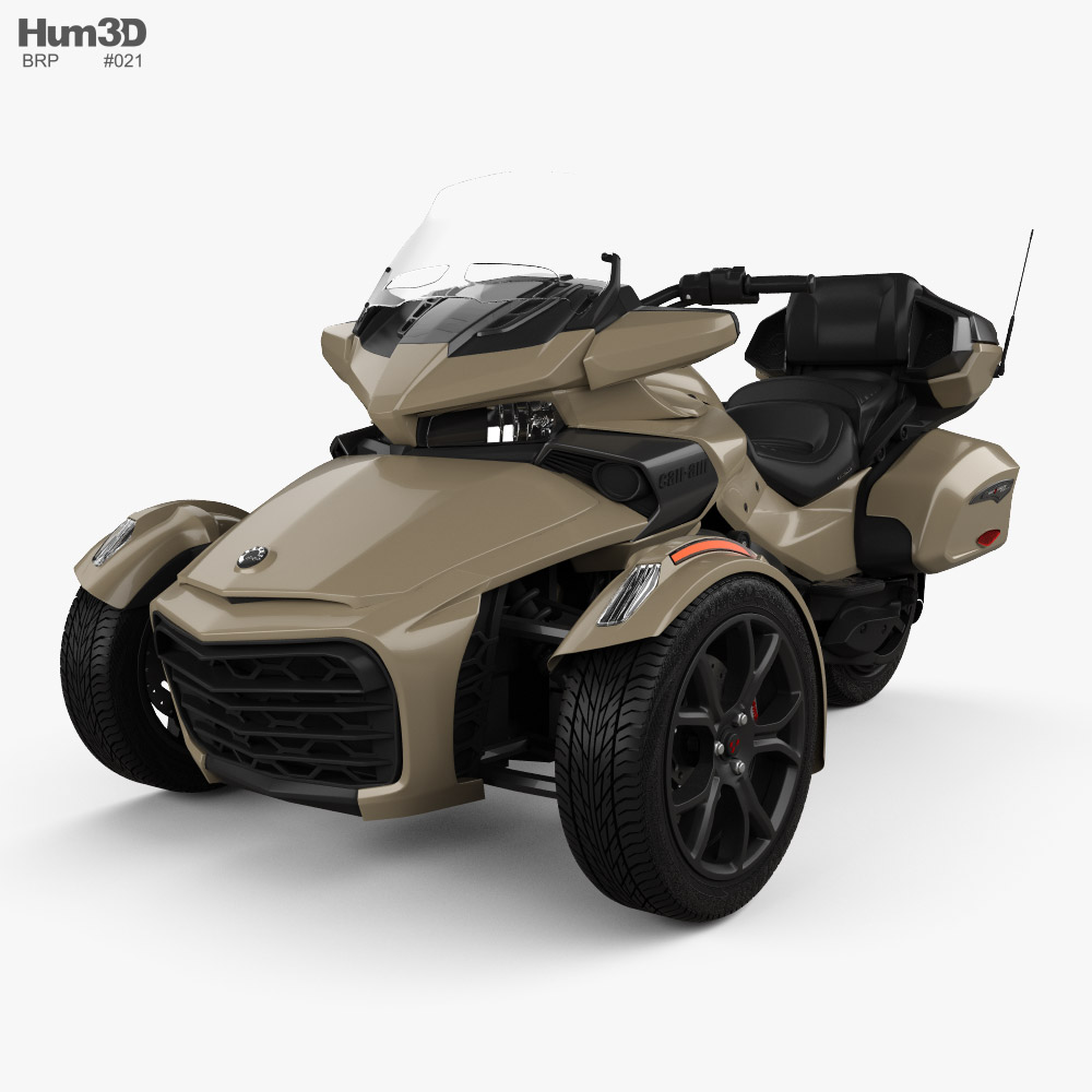 BRP Can-Am Spyder F3 Limited 2020 3D 모델 