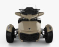 BRP Can-Am Spyder F3 Limited 2020 Modelo 3D vista frontal