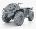 BRP Can-Am Outlander X MR 1000R 2023 3D模型 clay render