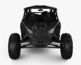BRP Can-Am Maverick X3 MAX X RS Turbo RR with HQ interior 2023 3D 모델  front view