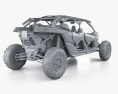BRP Can-Am Maverick X3 MAX X RS Turbo RR with HQ interior 2023 Modelo 3D