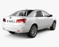 BYD G3 2013 3d model back view