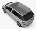 BYD e6 2014 3d model top view