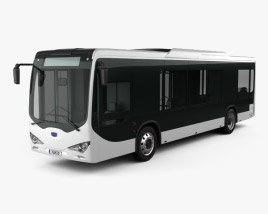 3D model of BYD K9 bus 2010