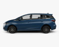 BYD Song Max 2020 3d model side view