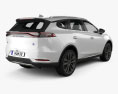 BYD Tang 2020 3D 모델  back view