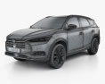 BYD Tang 2020 3Dモデル wire render
