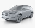 BYD Tang 2020 3Dモデル clay render